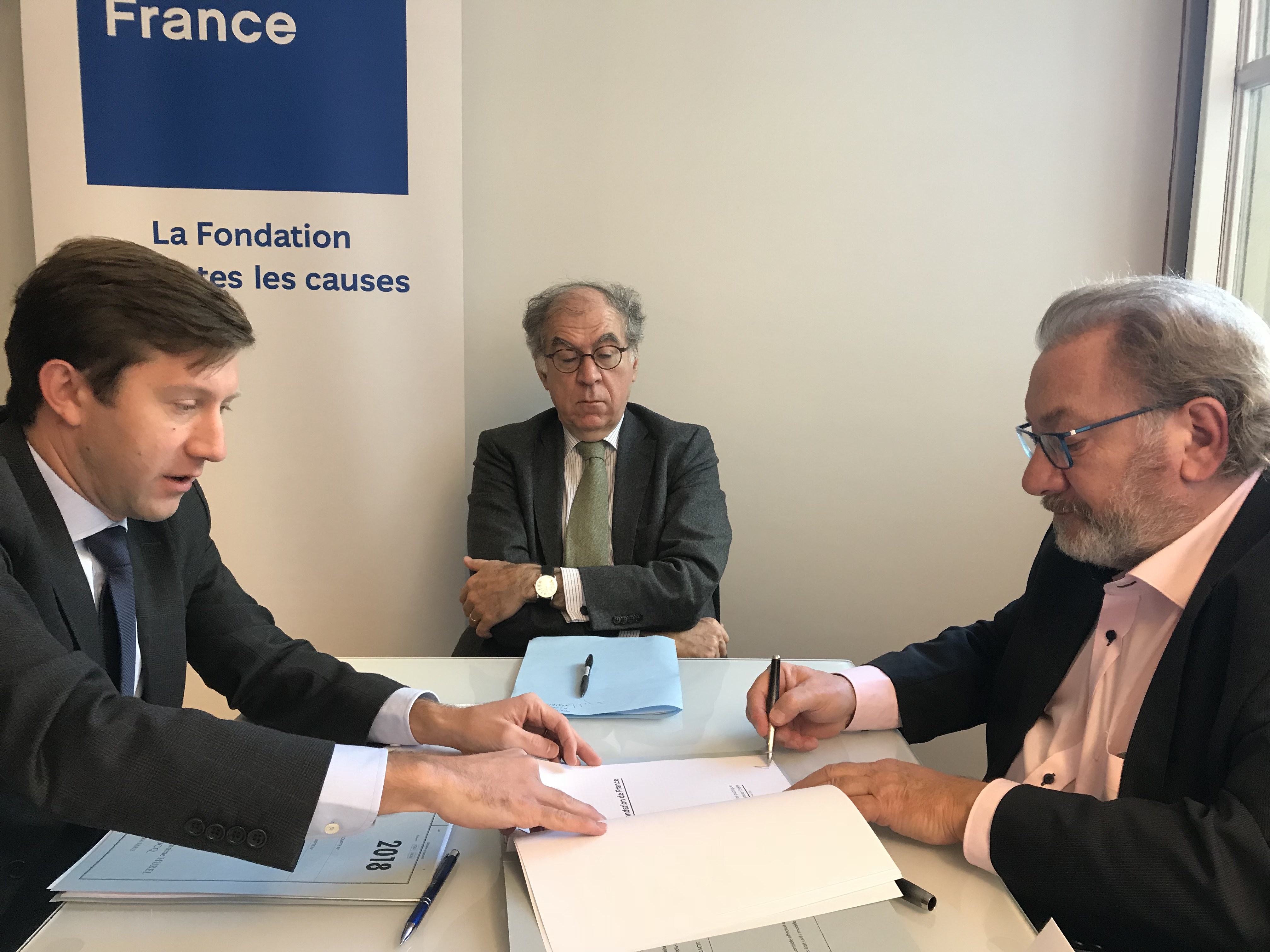 Signature Convention Fondation de France